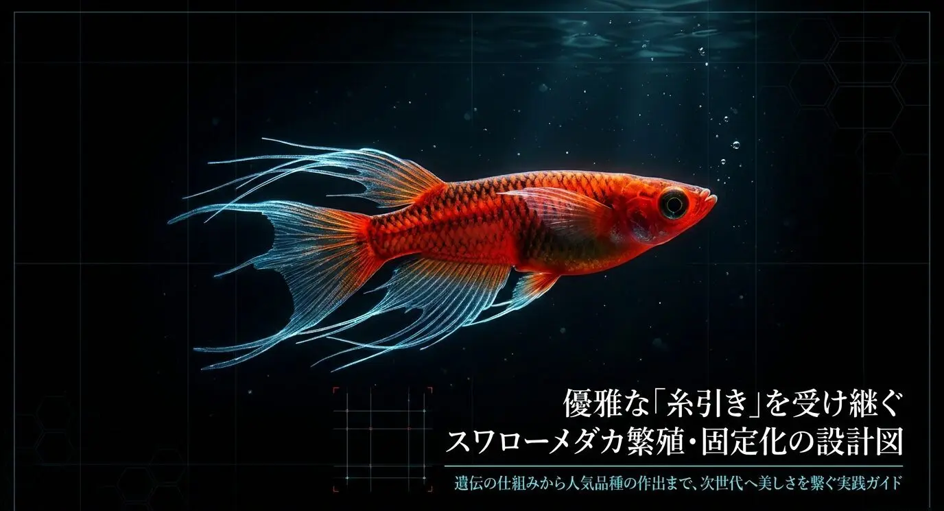 スワローメダカの作り方と掛け合わせの注意点を初心者向けに詳しく解説