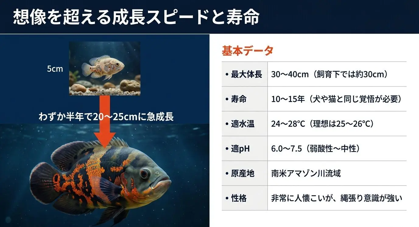 熱帯魚オスカーの飼い方は難しい？初心者が知るべき実態と注意点まとめ